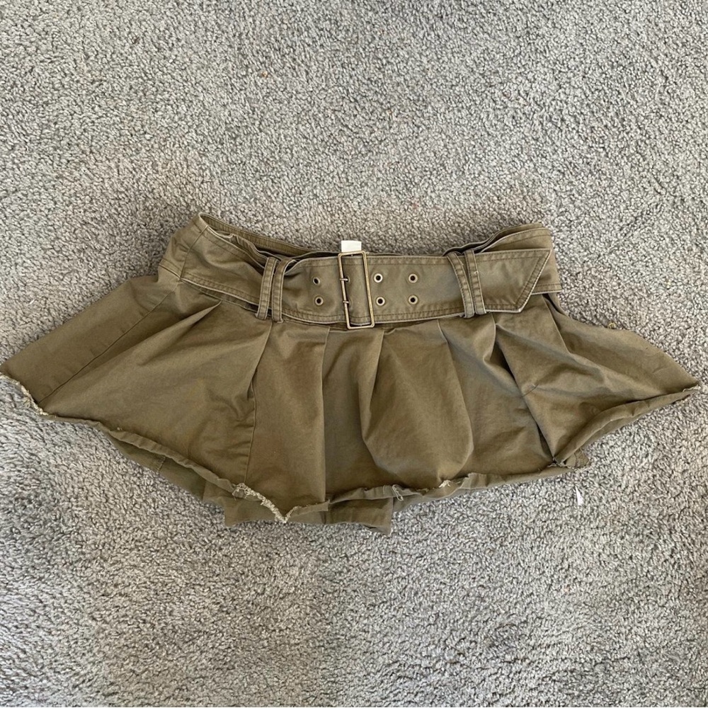 Mini Skirt with Belt
